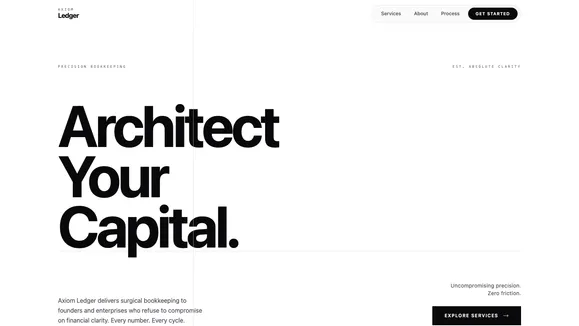 Balanced Books template preview