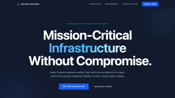 Enterprise Node template preview