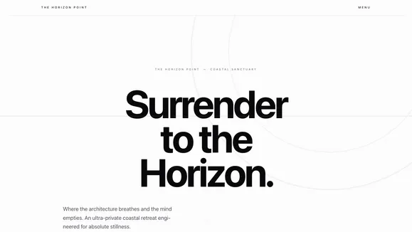 Horizon Retreat template preview