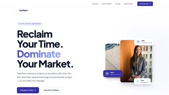 Task Flow Va template preview
