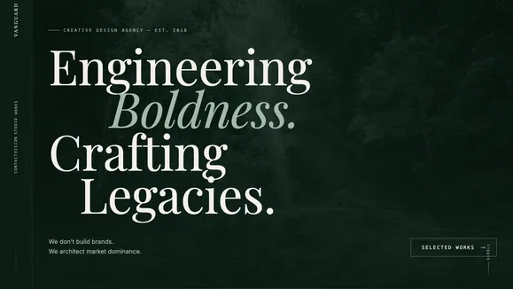 Vanguard Studio template preview