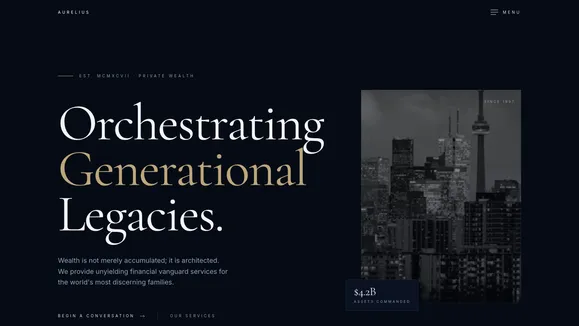 Wealth-Horizon template preview